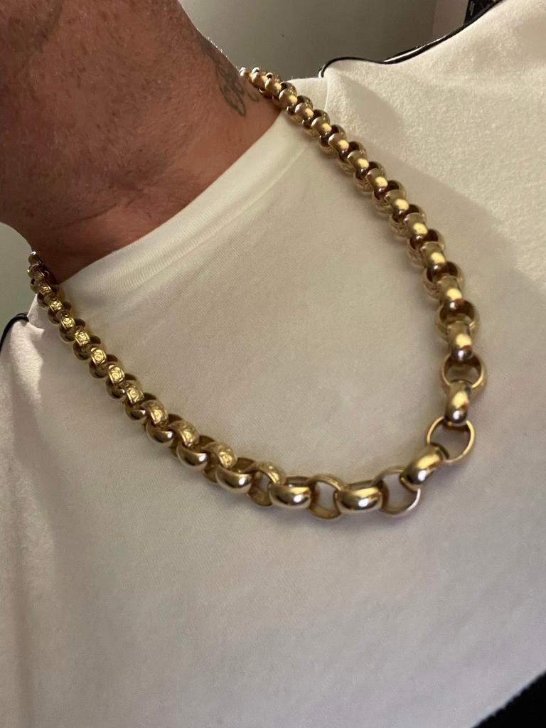 Big gold belcher chain | in Long Eaton 